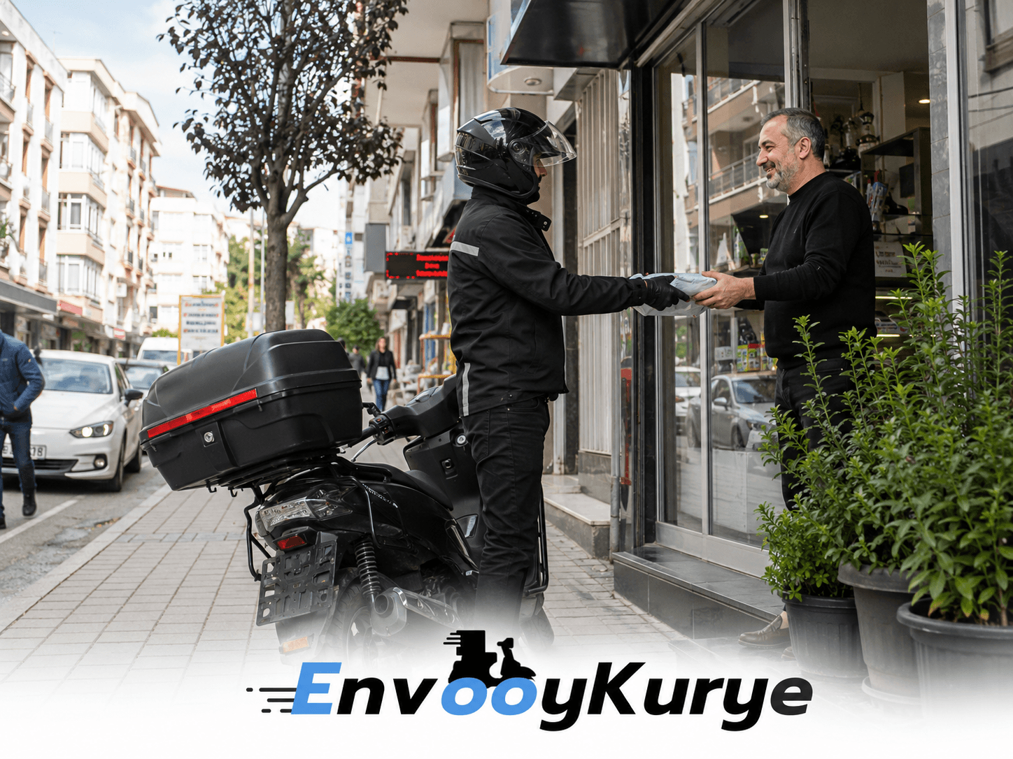 Bahçelievler Yenibosna ve genel merkez hattında kurye teslimatı görseli