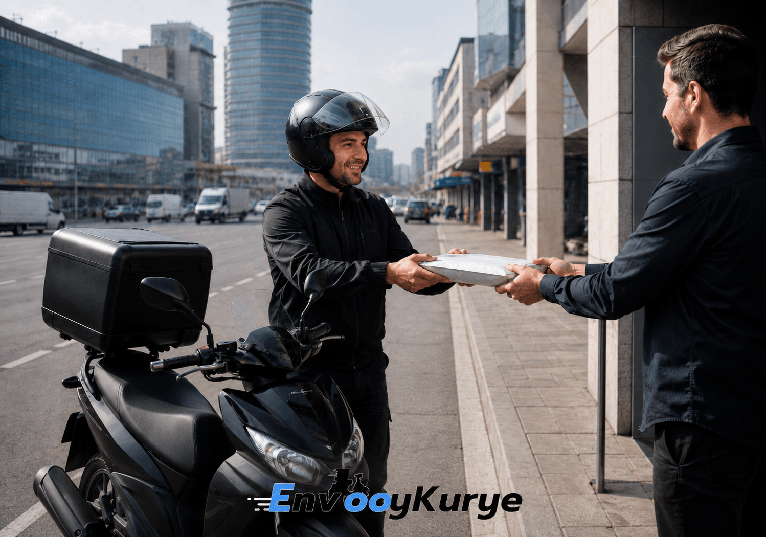 Bayrampaşa Otogar ve Mega Center çevresinde koli teslimatı için kurye hizmeti görseli