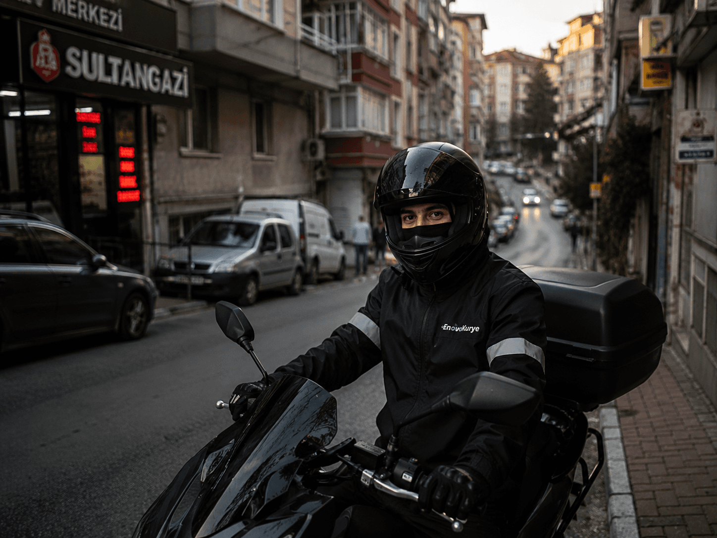 Sultangazi’de depo çıkışı, saha dosyası ve araçlı çoklu paket teslimatı yapan Envoy Kurye ekibi