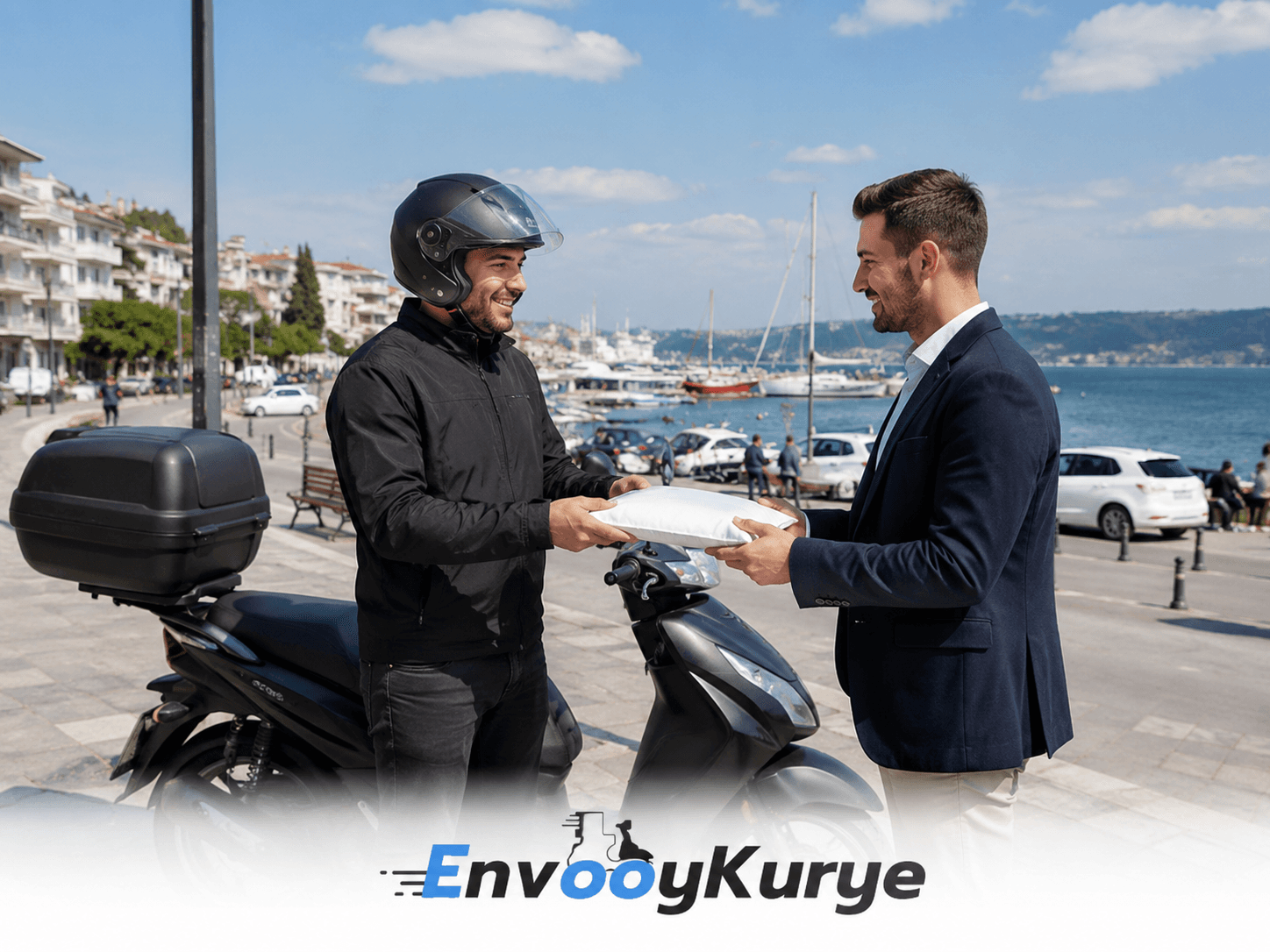 Silivri’de sanayi parçası, sevk evrakı ve uzun rota teslimatı yapan Envoy Kurye ekibi